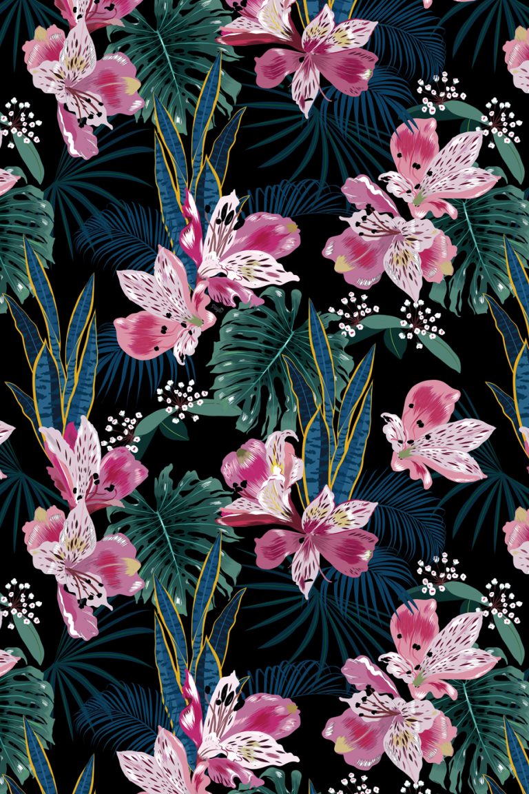 PRINT ALSTROMERIA - foreverplaya